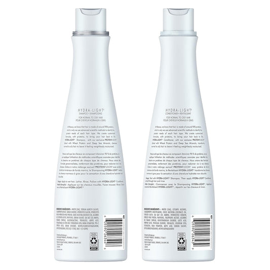 Nexxus Hydralight Shampoo And Conditioner For Oily Hair Hydra-Light Hair Care System Formulated With Proteinfusion Blend 13.5Oz 2 Count