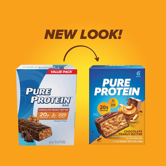 Pure Protein Bars Chocolate Variety Pack (18 Ct)