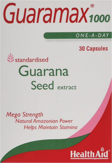 HealthAid Guaramax1000 30 Capsules