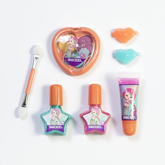 Lip Smacker Smackers 9-Piece Beauty Collection Set- Mermaid