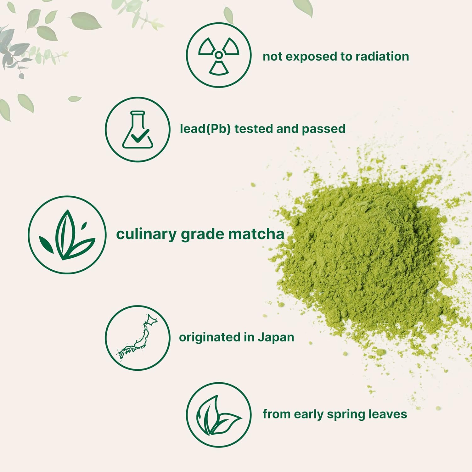 Micro Ingredients Organic Matcha Green Tea Powder, 1lb | Premium First Harvest Japanese for Daily Beverage | 100% Pure Culinary Grade | No Sugar, Eco-Friendly Recyclable Bags : Grocery & Gourmet Food