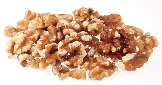 Amazon Brand - Happy Belly California Walnuts Halves And Pieces, 16 Ounce (Pack Of 2)