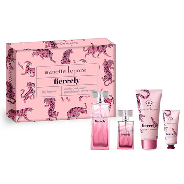 Nanette Lepore Fiercely 4 Piece Gift Set, 3.4 Fl. Oz