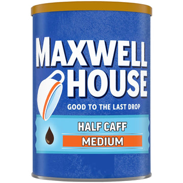 Maxwell House Half Caff Ground Coffee (11 Oz Canister)