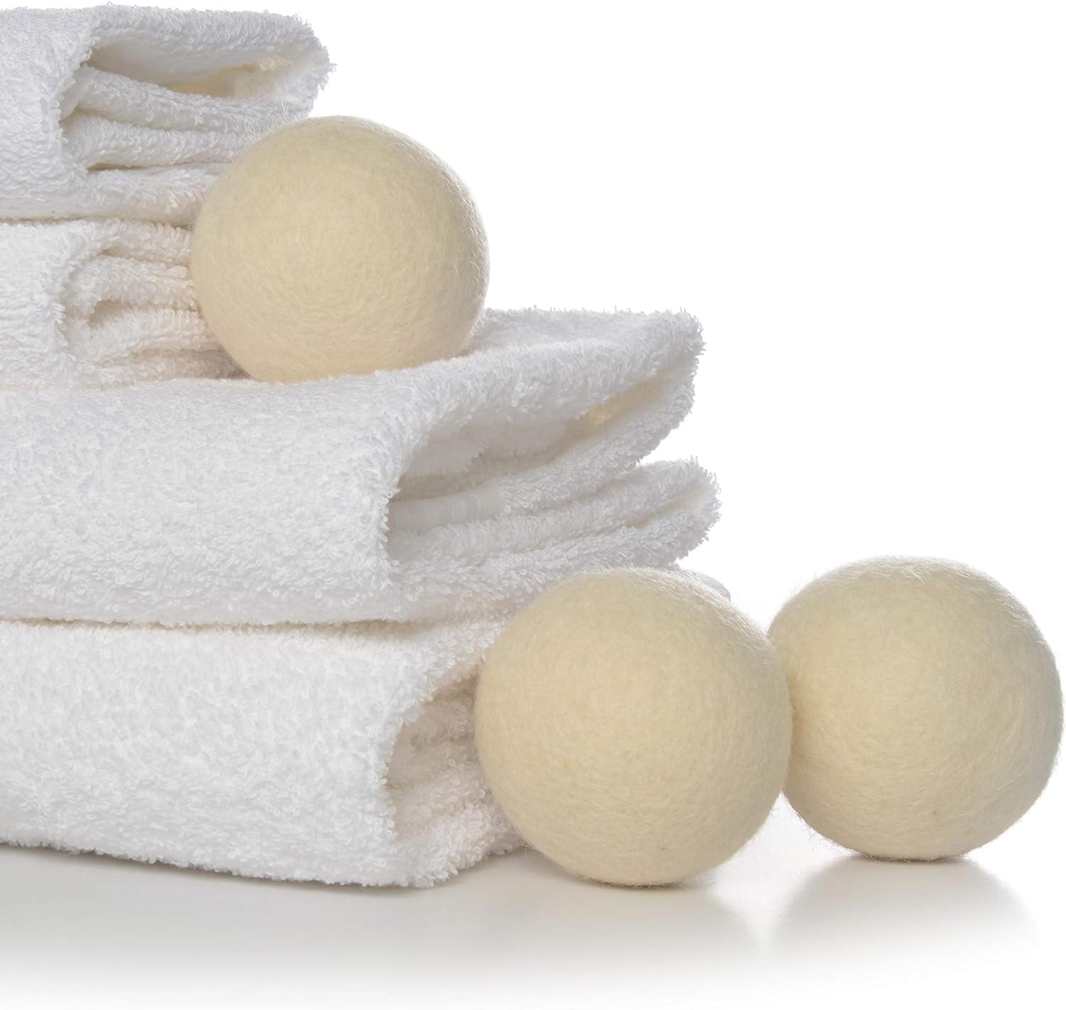 Little Twig All Natural Reuseable Wool Dryer Balls, Fragrance Free, Pack of 3 : Health & Household