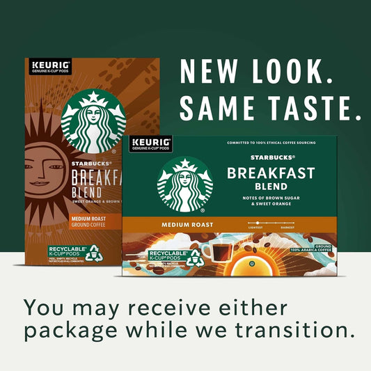 Starbucks Black Coffee K-Cup Coffee Pods — Variety Pack For Keurig Brewers — 4 Boxes (96 Pods Total)
