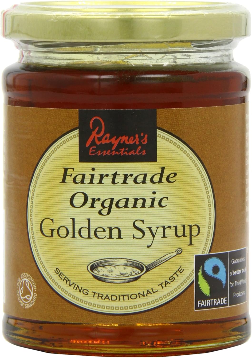 Rayners Organic Golden Syrup 340 G (Pack Of 3)