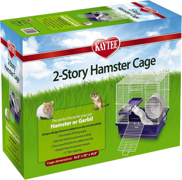 Kaytee My First Home 2-Story Pet Hamster Habitat