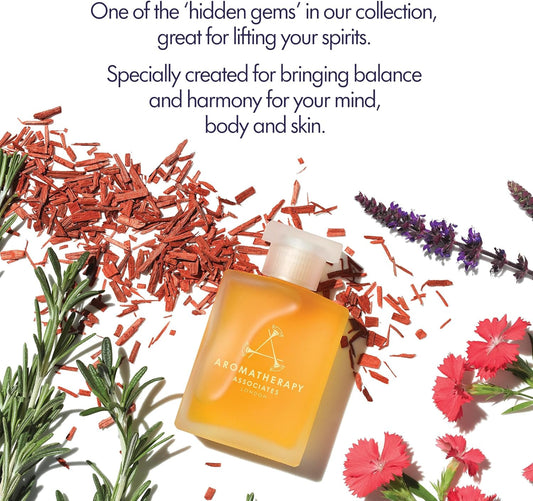 Aromatherapy Associates Bath And Shower Oil, Luxury Spa, Natural Bath, Bath Oil, Vegan, Cruelty Free, Environment Friendly (Support Lavender & Peppermint Bath And Shower Oil 55Ml)