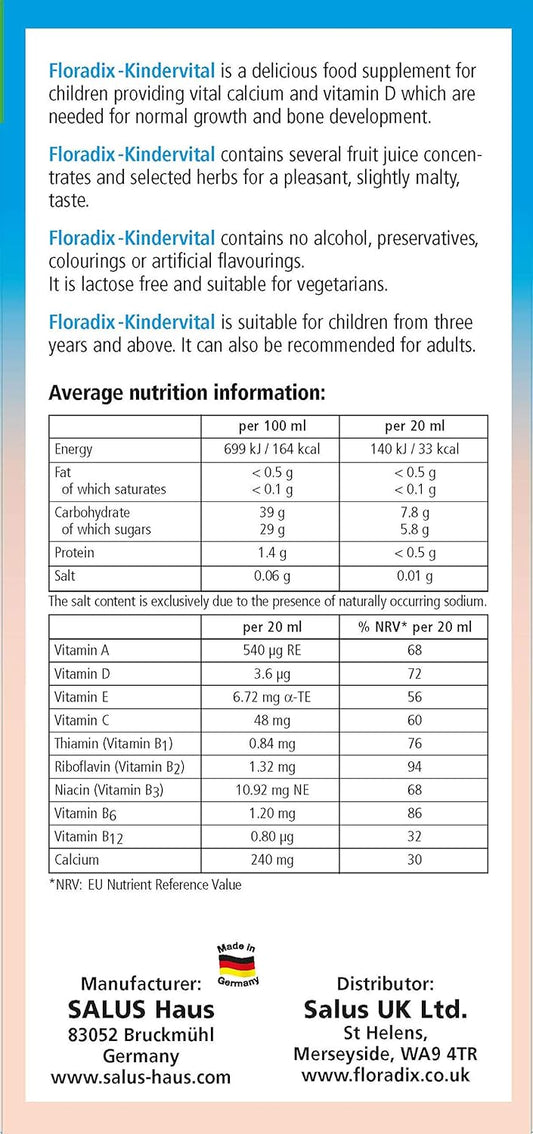 SALUS oradix Kindervital, 500 ML