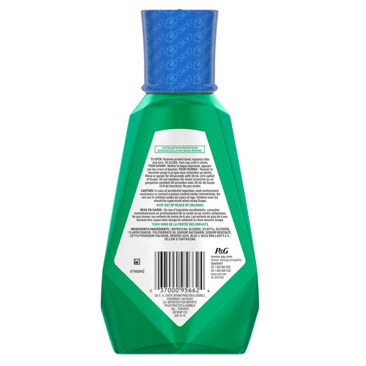 Crest Scope Classic Mouthwash, Original Formula, 1 L : Health & Household