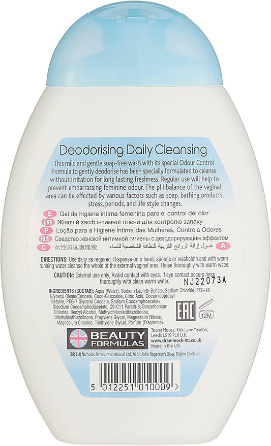 Beauty Formulas Feminine Deodorising Intimate Cleansing Wash