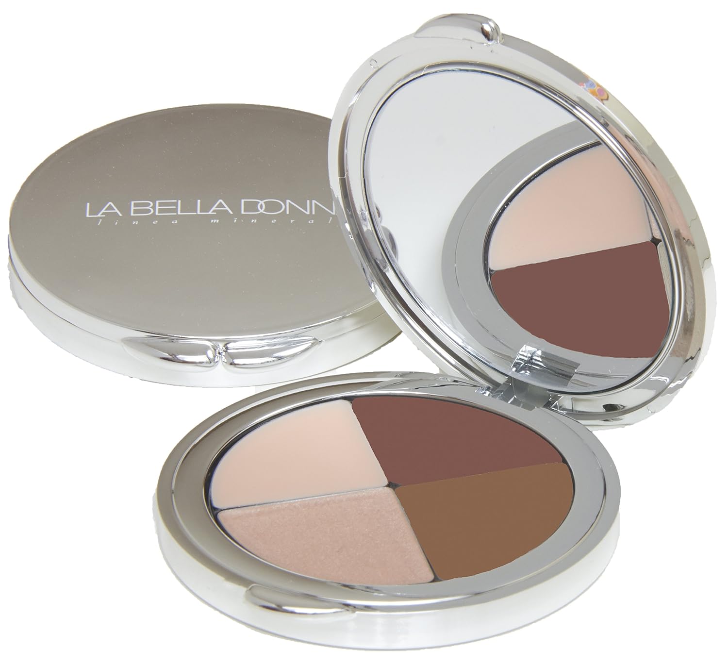 La Bella Donna Complete Brow Kit Quad Compact - Brunette : Eyebrow Makeup : Beauty & Personal Care
