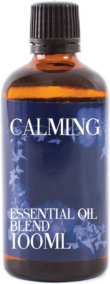 Mystix London | Calming Essential Oil Blend 100Ml | Cedarwood | Frankincense | Lavender | Ylang Ylang | Relaxing Aromatherapy Oil | Natural Fragrance | For Diffusers & Massage | Vegan, Gmo Free