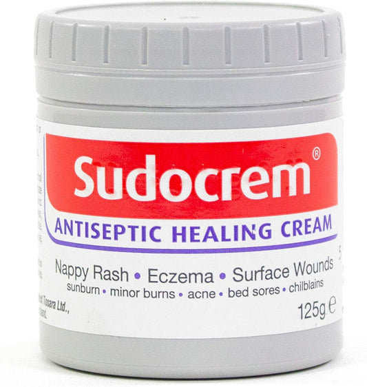 Sudocrem Nappy Rash Cream Kit, Includes Care & Protect 30G, Antiseptic Healing Cream 125G, My Little Sudocrem 22G, Nappy Rash Treatment