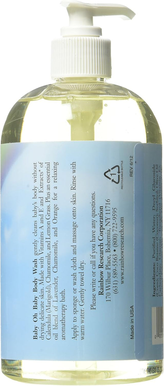 Rainbow Research Baby Scented Body Wash, 16 Fluid Ounce