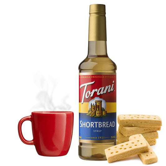 Torani Syrup Shortbread S Pack Of, 25.4 Ounce, (Pack Of 4)