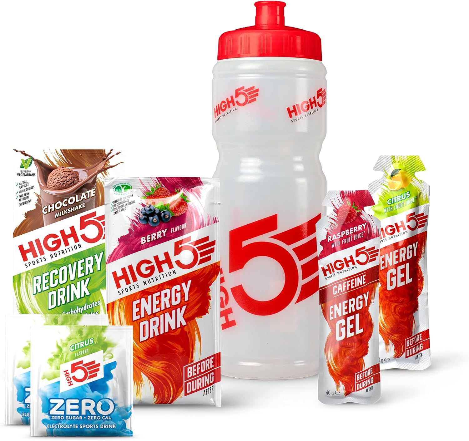 High5 Starter Kit Nutrition Pack Combining Energy, Hydration & Recovery, (Pack Of 2)