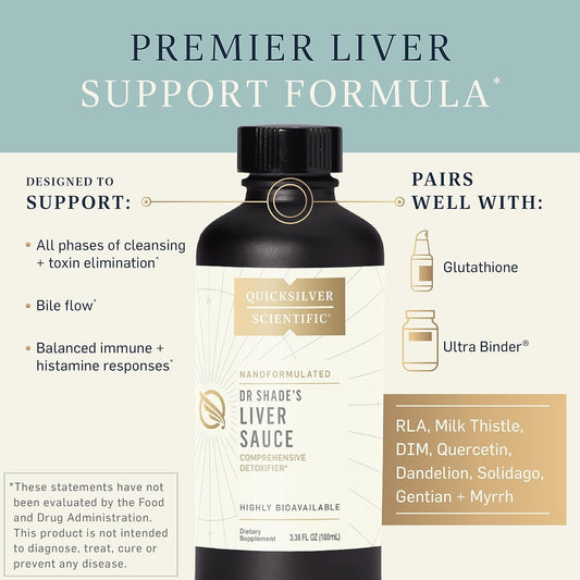 Quicksilver Scientific Liver Sauce(3.38 oz)