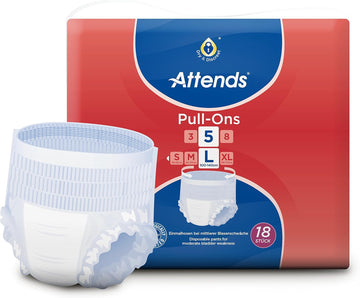 Attends Pull Ons 6 Large - Pack Of 18 Incontinence Pants