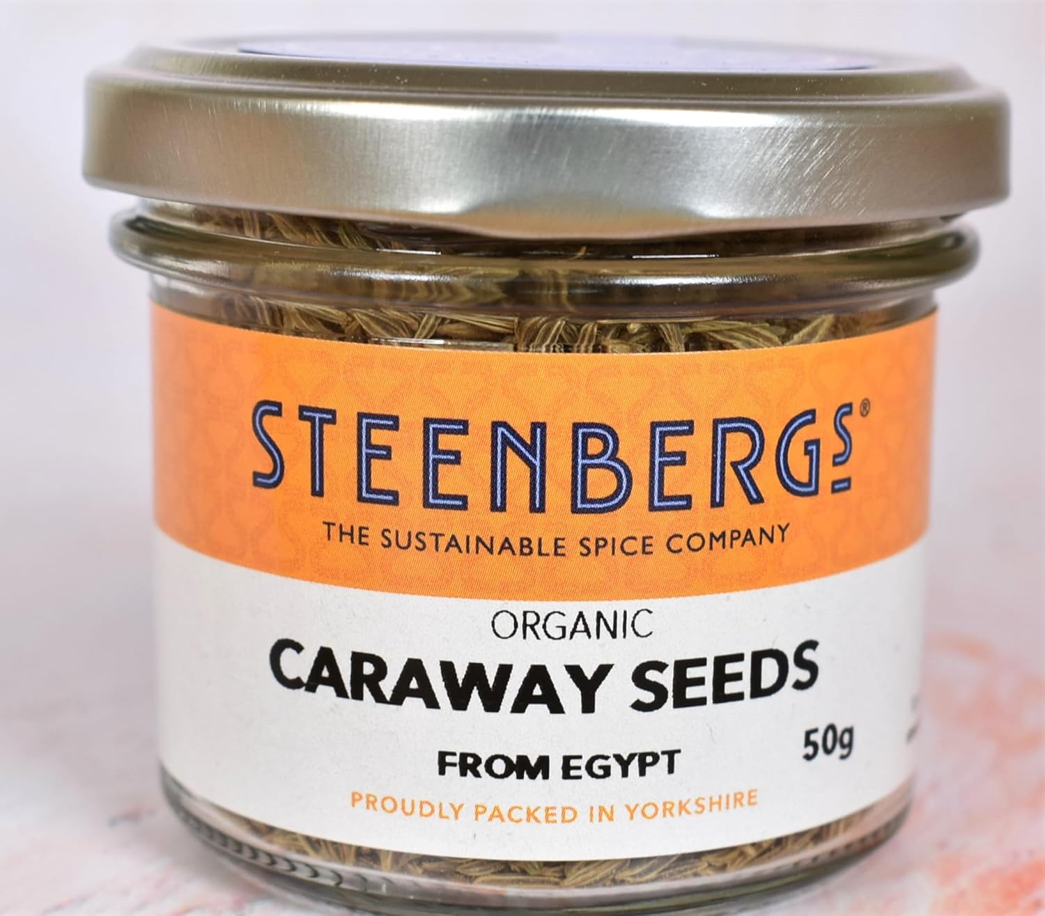 Steenbergs Organic Caraway Seeds Standard 50G