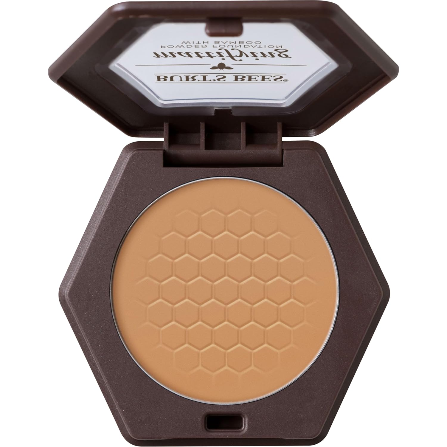 Burt'S Bees Makeup, Lightweight Powder Foundation, 100% Natural, Almond, 0.3 Ounce