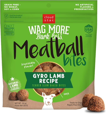 Cloud Star Wag More Bark Less Grain Free Meatballs Lamb Recipe 14 Oz