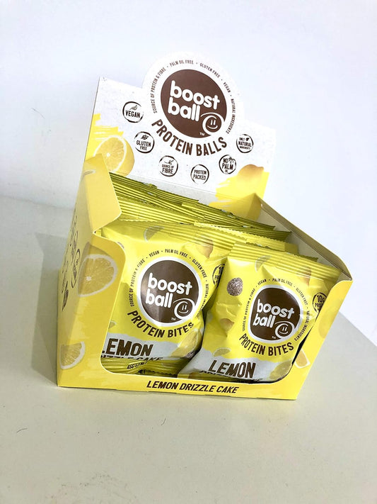 Boostballs Protein Balls, High Protein Healthy Snack, Gluten Free, Protein Bar Alternative - Salted Caramel Flavour, Pack Of 12 X 45G