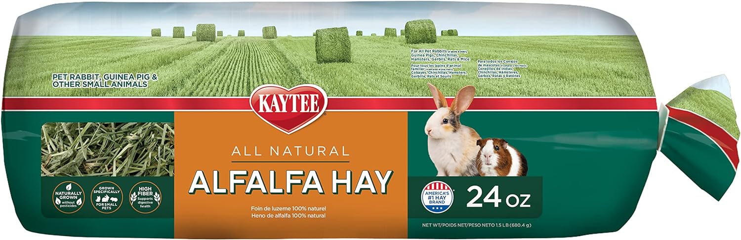 Kaytee Alfalfa Mini Bale, 24-Oz Bag