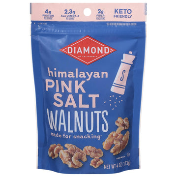 Diamond Of California Himalayan Pink Salt Walnuts, 4 Oz, 1 Pack