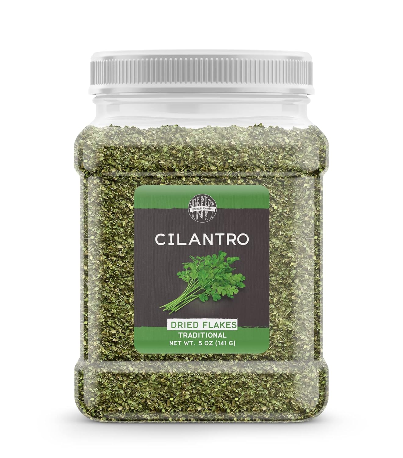 Birch & Meadow 5 Oz Of Cilantro Flakes, Fragrant Aroma, Salsa & Burritos