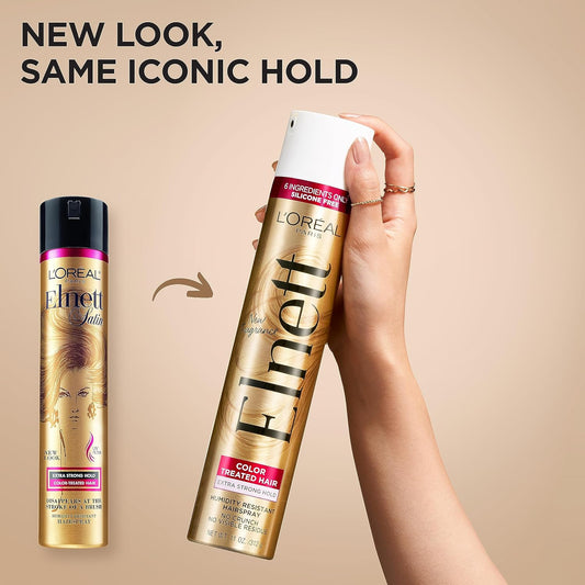 L'Oreal Paris Elnett Satin Precious Oils Hairspray 11 Ounce (1 Count)