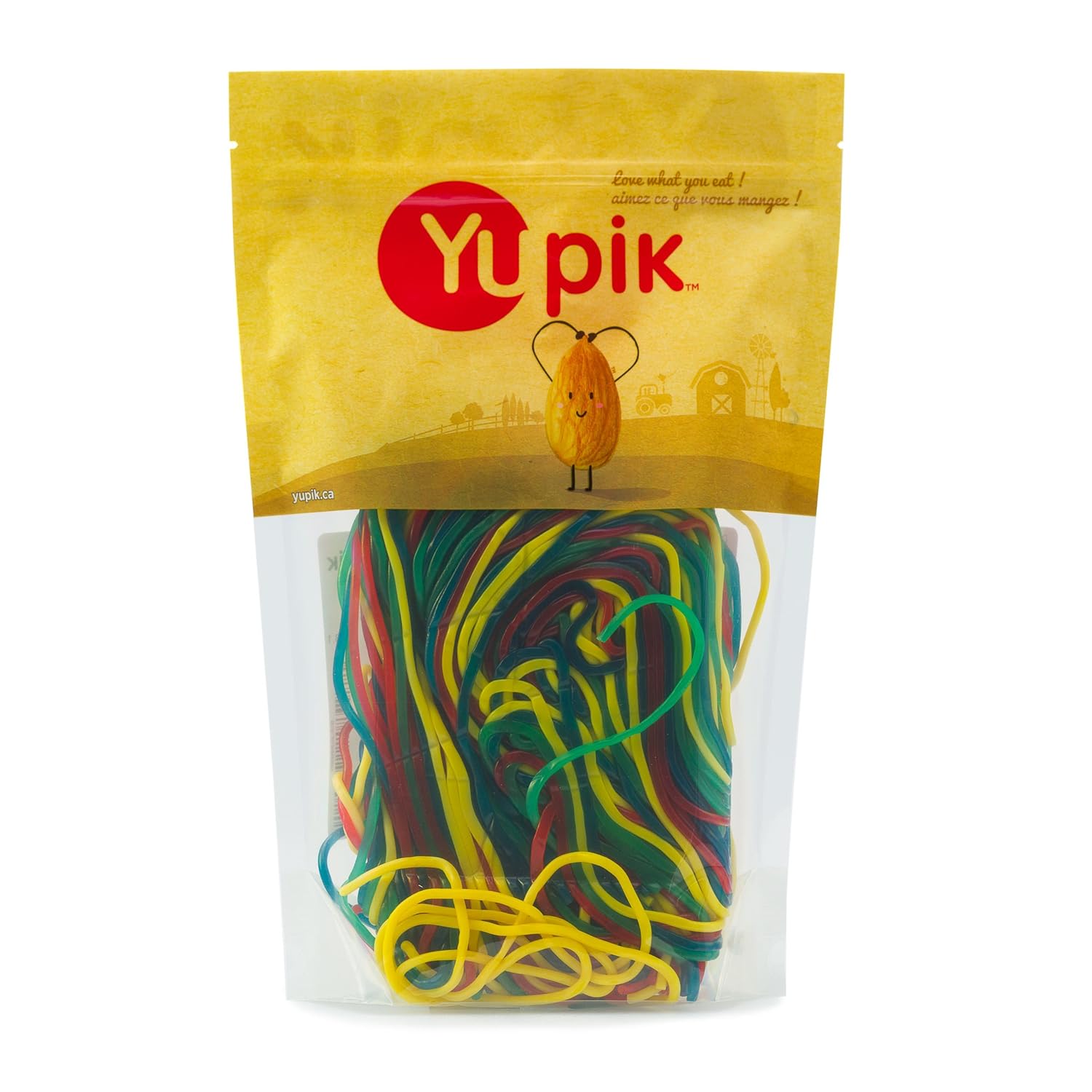 Yupik Licorice Laces, Classic Candy, 2.2 Lb, Pack Of 1