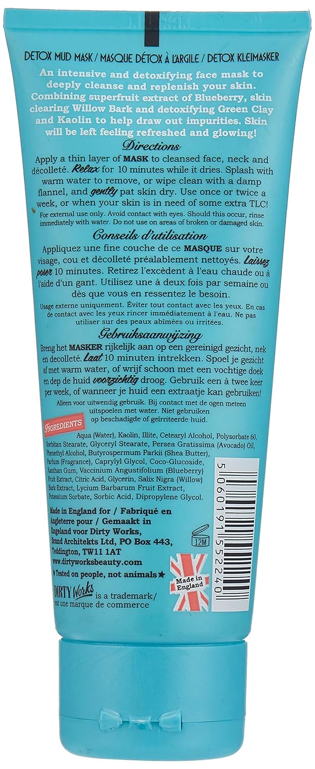 Dirty Works Power Berry Detox Mask : Beauty & Personal Care