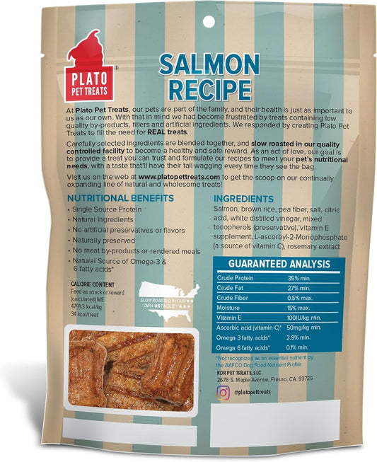 Plato Original Real Strips Salmon 6Oz