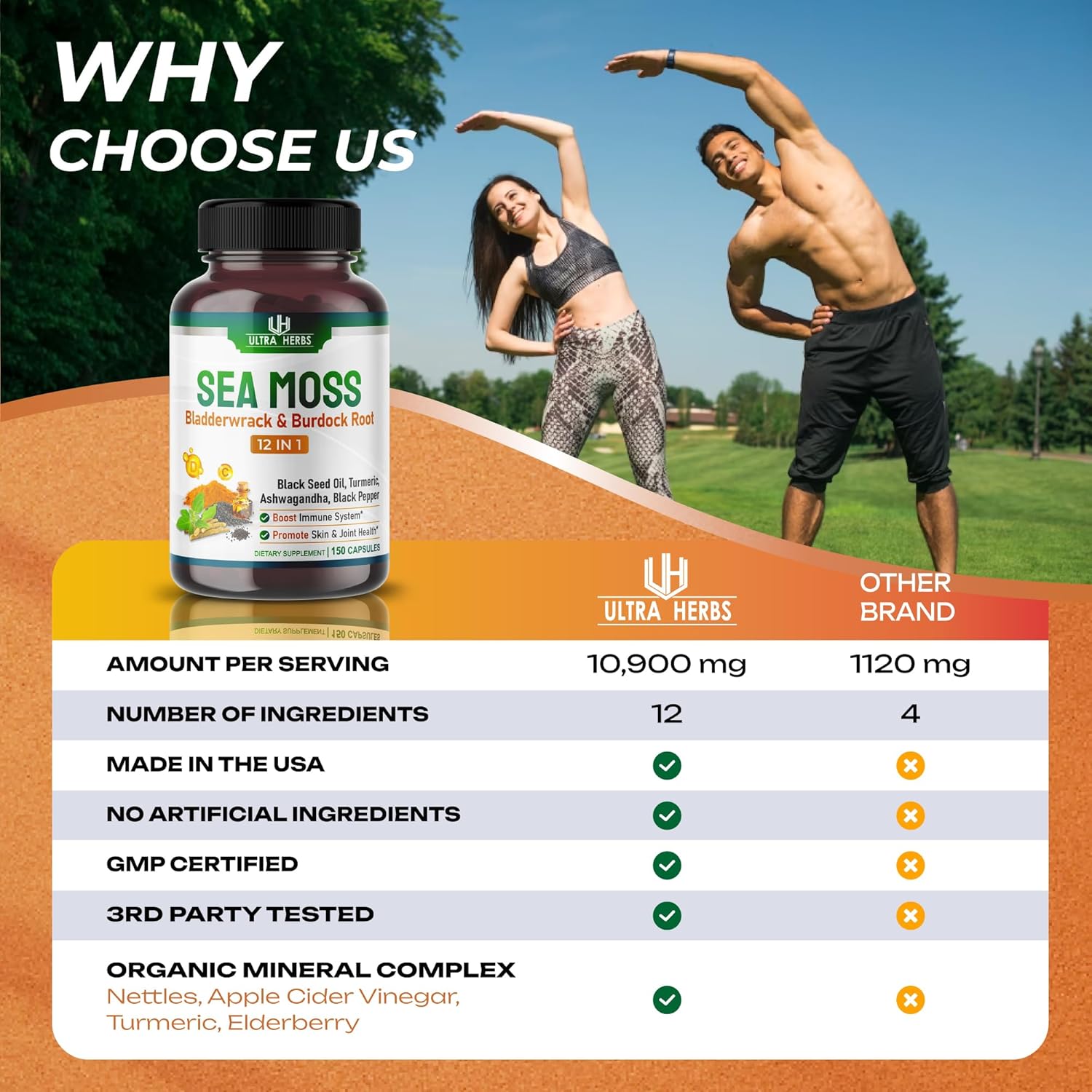 Amino Balance 500 Caps, Energy Amino Supplement, Complete 23 Free Form Amino Blend Formula With Bcaa’S, 9 Essential Amino Acids Eaa’S For Sports Nutrition, Post Workout Muscle Recovery