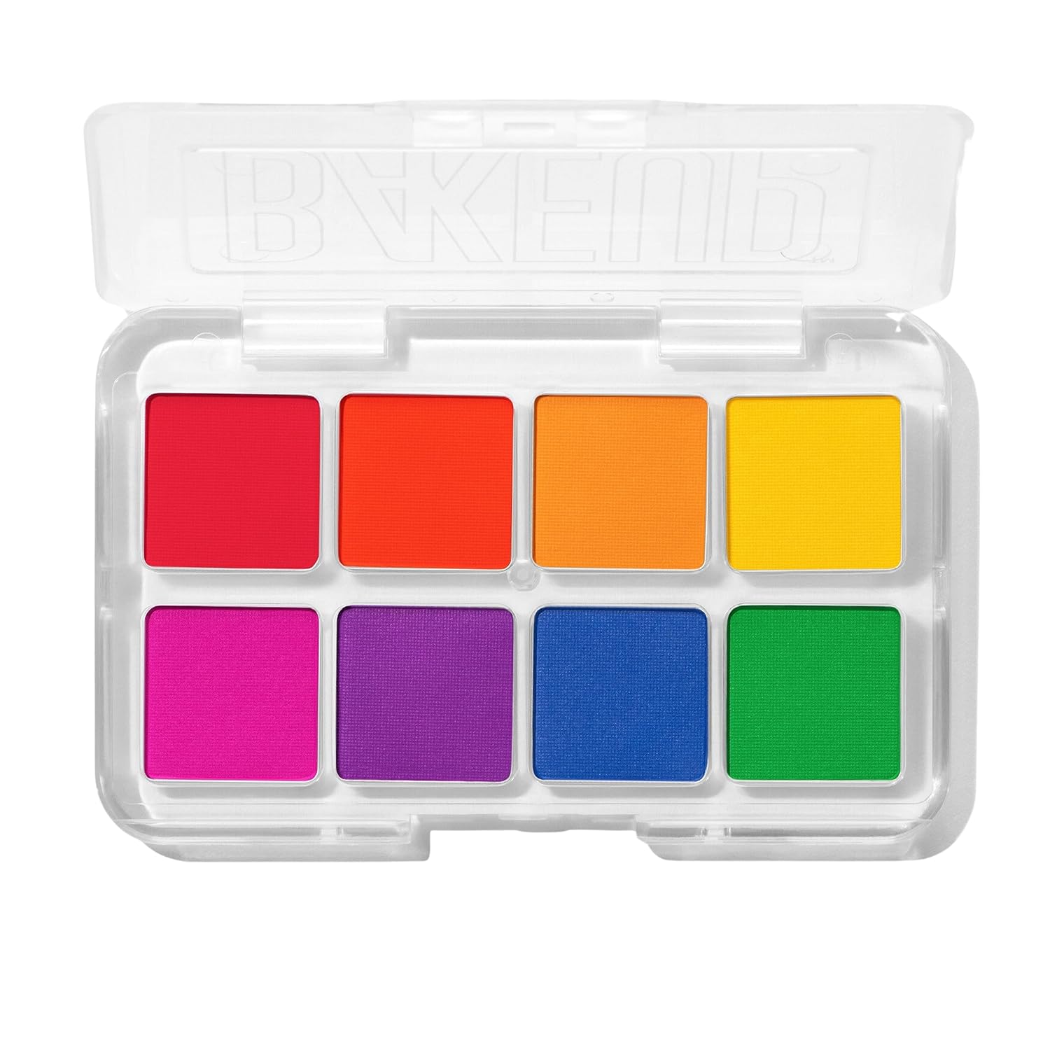 Primary Eyeshadow Palette - Micro Palm | Eyeshadow & Pigment In Primary Colors, 6 Matte Pigments, 2 Eyeshadows, High Pigment Vegan Makeup, Travel Size, Palette Matte : Beauty & Personal Care