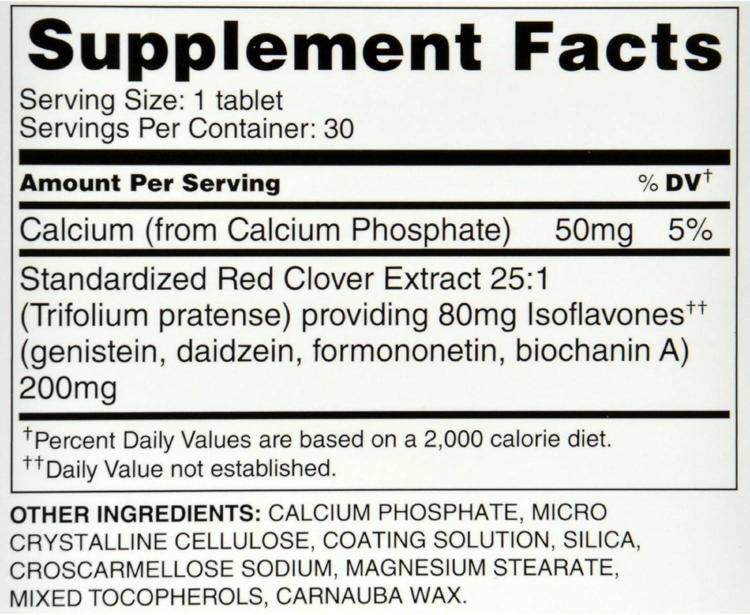 Promensil Menopause - Double Strength - Relief Hot Flashes Night Sweats - 30 Tablets : Health & Household
