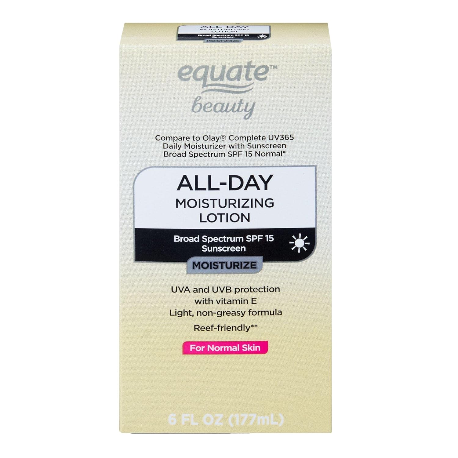 Equate All Day Moisturizing Lotion 6Oz
