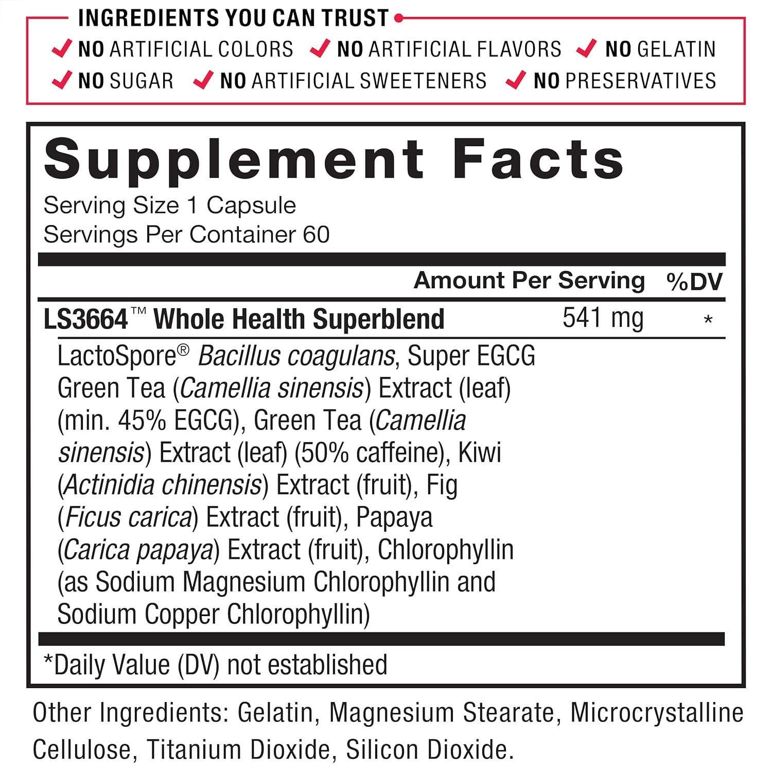 Force Factor ProbioSlim Probiotic Supplement for Women and Men with Probiotics and Green Tea Extract, Reduce Gas, Bloating, Constipation, Support Digestive and Gut Health, 120 Capsules (2-Pack) : Health & Household