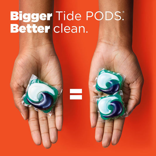 Tide Ultra Oxi Power Pods With Odor Eliminators Laundry Detergent Pacs 63 Count For Visible And Invisible Dirt