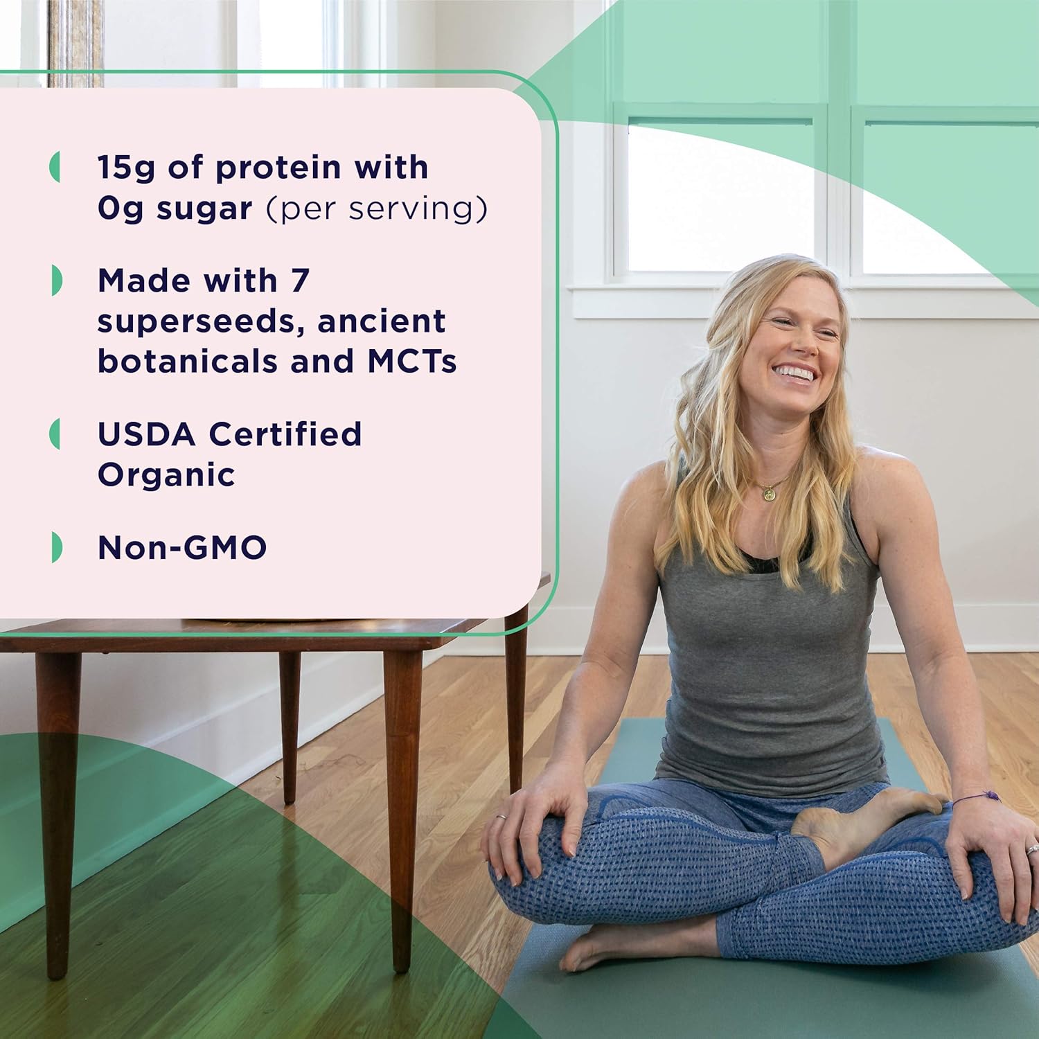 Ancient Nutrition Organic Plant Protein +, Vegan Plant Based Protein Powder, Vanilla, Formulated By Dr. Josh Axe, Dairy-Free, Gluten-Free, Non-Gmo, No Sugar Added, Paleo Friendly Supplement 11.5 Oz : Health & Household