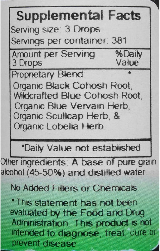 Dr. Christopher's Ear and Nerve - 2   - Support the Nervous System - Free Of Added fillers and chemicals