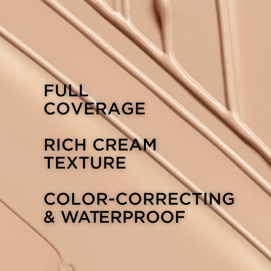 It Cosmetics Bye Bye Under Eye Concealer - Waterproof Full Coverage Concealer For Dark Circles, Fine Lines, Redness & Discoloration, Formulated With Hyaluronic Acid, Natural Finish – 0.4 Fl Oz