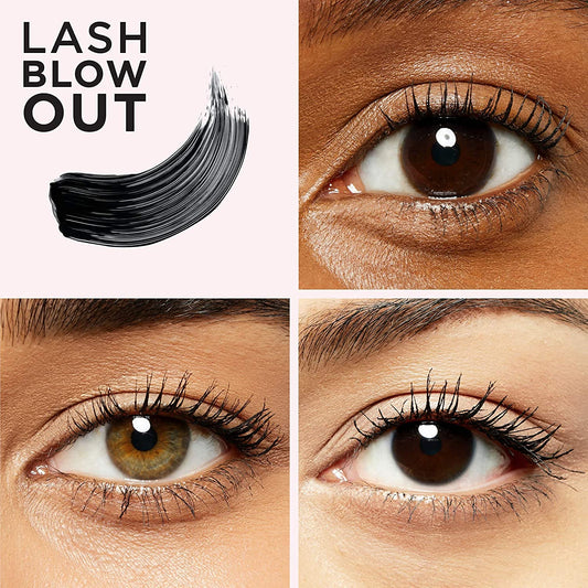 It Cosmetics Lash Blowout Mascara, Black - Lifts, Volumizes & Separates Lashes - Unique Wand Developed With Drybar - Contains Biotin - 0.24 Fl Oz