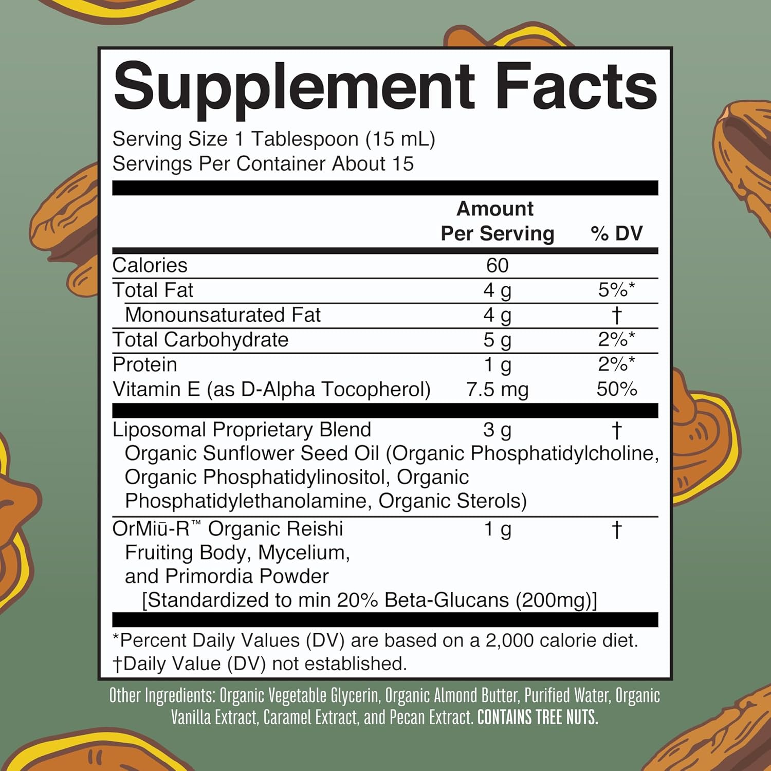 MaryRuth's Reishi Mushroom Supplement |Ultra Absorption Liposomal | Immune Support Supplement | Full Spectrum | 200mg Beta-Glucans Per Serving | Vegan | 7.6 oz | 15 Servings : Health & Household