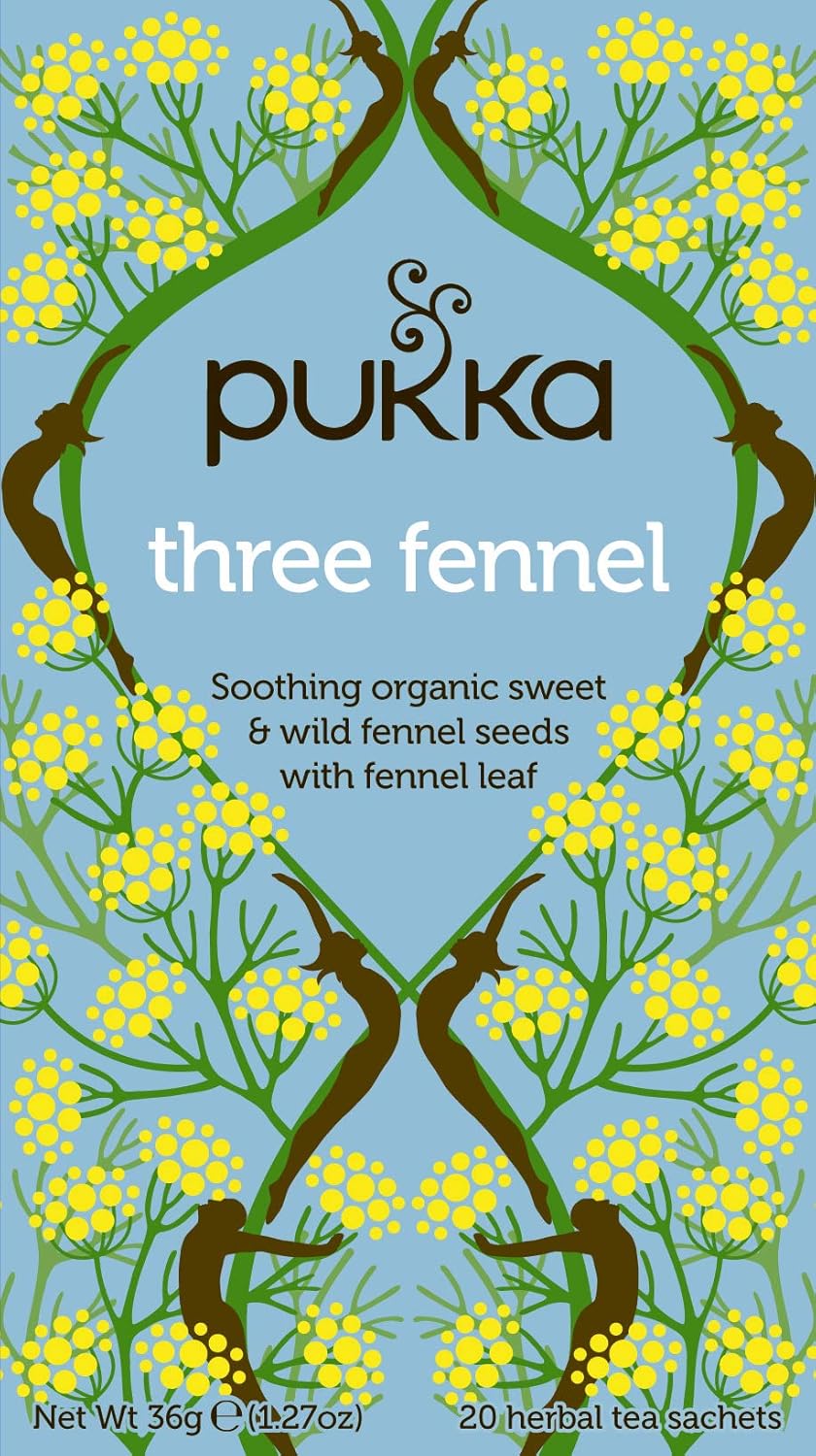 Pukka Organic Three Fennel, 20 Ct