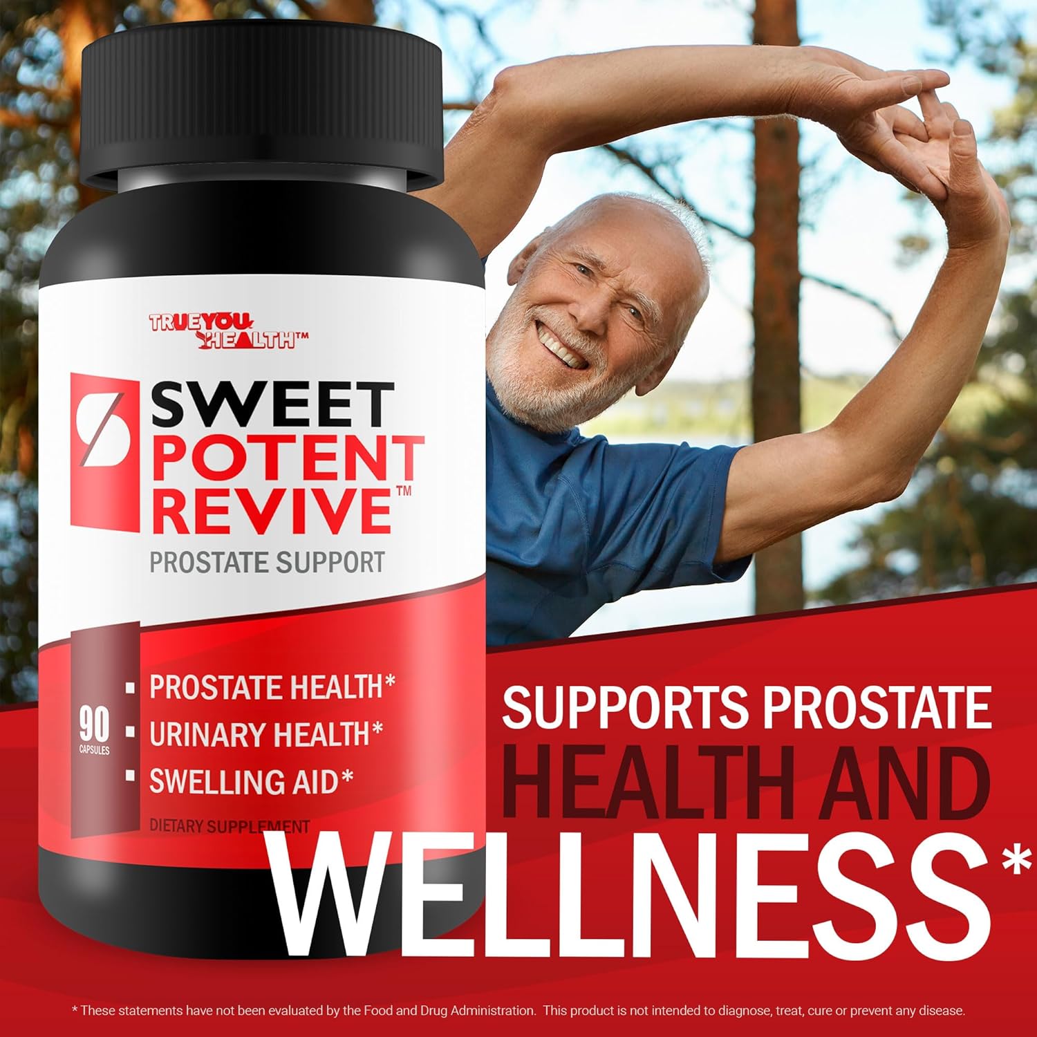 Sweet Potent Revive - Our Best Prostate Support Supplement For Men’S Health - Advanced Prostate Supplements For Men - Prostate Health Supplements For Men Prostate Pills For Prostate Health : Health & Household