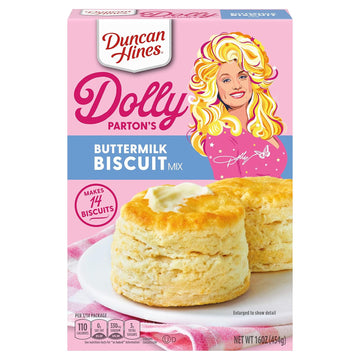 Duncan Hines Dolly Parton'S Buttermilk Biscuit Mix, 16 Oz