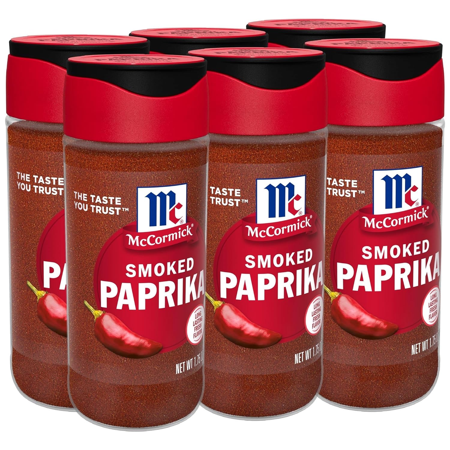 McCormick Smoked Paprika, 1.75 oz (Pack of 6)